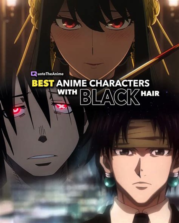 Anime Guys with Black Hair: The Allure and Charisma of Dark-Haired Characters