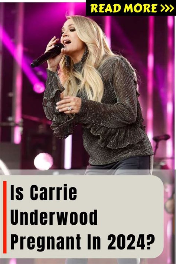 Carrie Underwood: Anticipating New Life