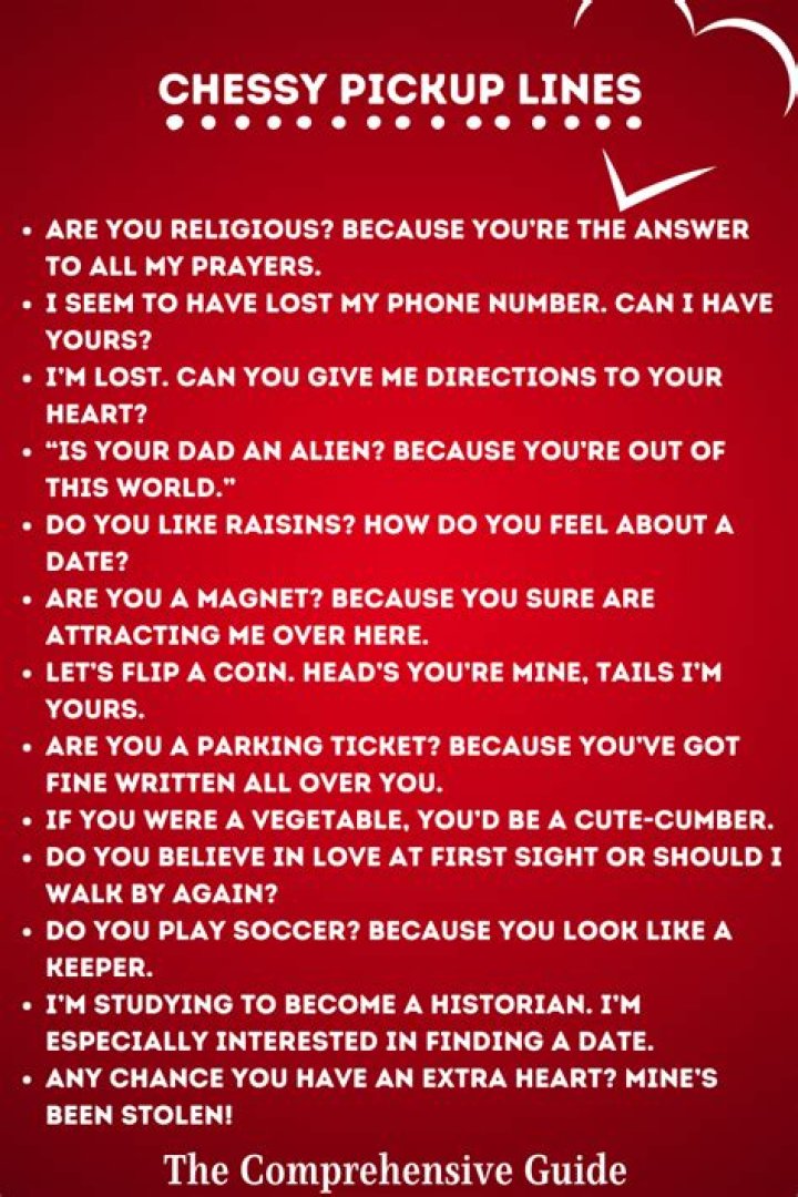 Cheesy Pickup Lines for Girls: The Ultimate Guide to Flirting