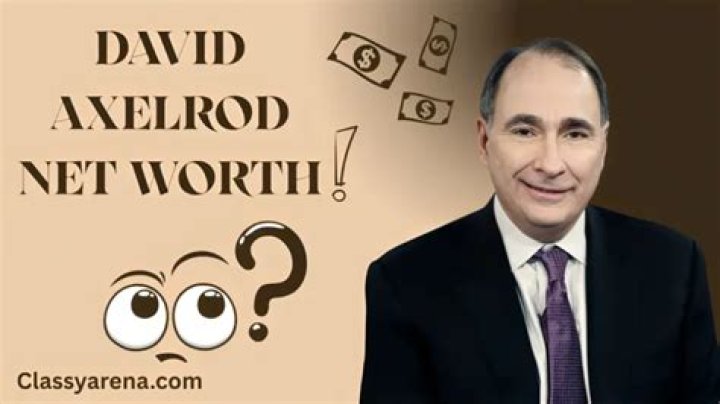 David Axelrod Net Worth: A Comprehensive Look at the Political Strategist's Financial Empire