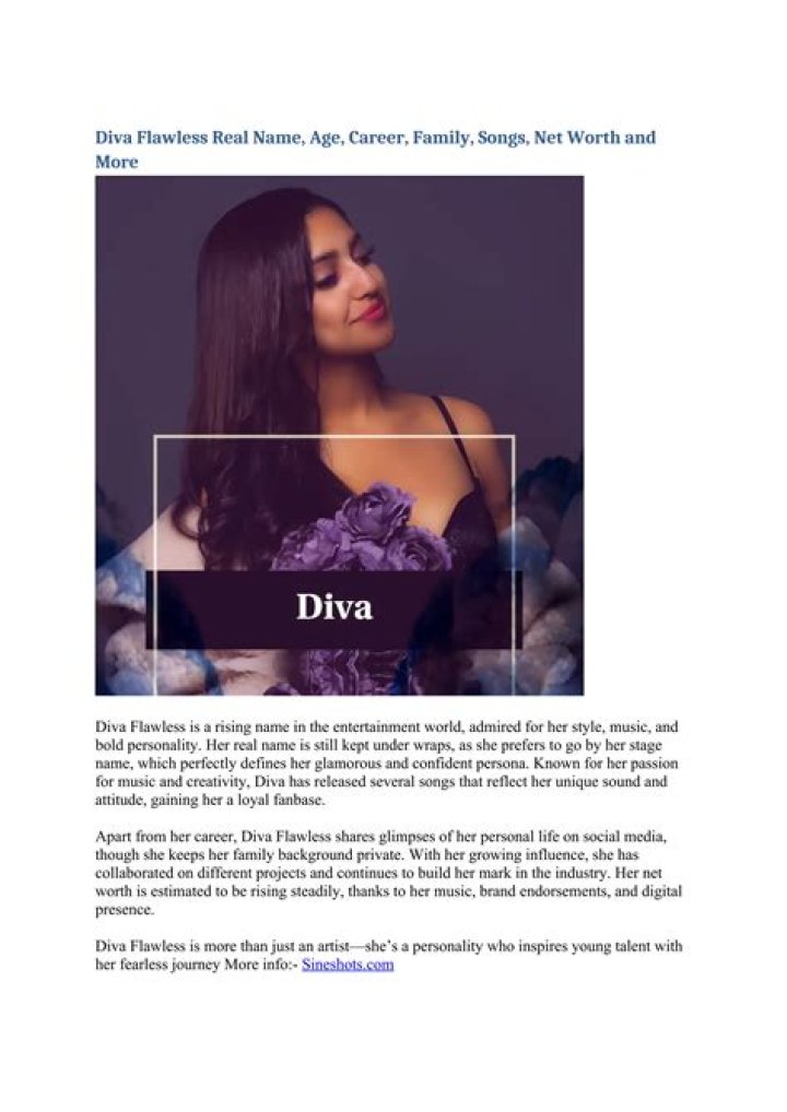 Diva Flawless Real Name: Discovering the Identity Behind the Persona