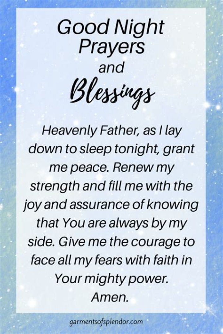 Embracing Serenity: The Power of Good Night Prayers