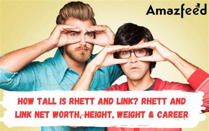 How Tall is Rhett and Link? Discovering the Heights of the Popular YouTube Duo