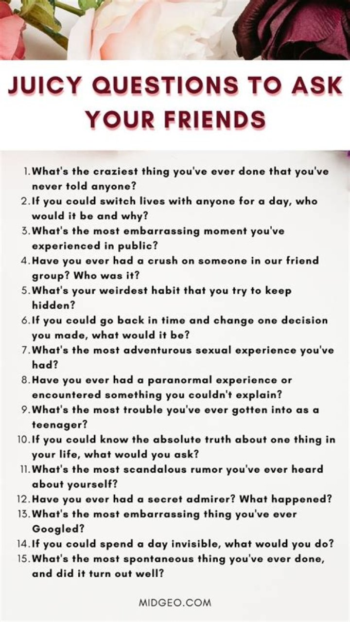 Juicy Deep Questions: Exploring the Depths of Human Connection