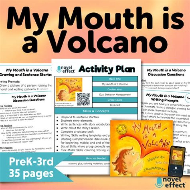 My Mouth is a Volcano Read Aloud: A Comprehensive Guide to Understanding and Embracing Impulse Control