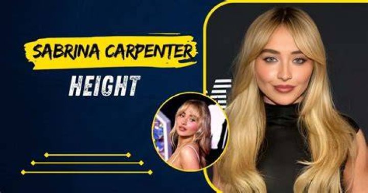 Sabrina Carpenter: Weight and Height Insights