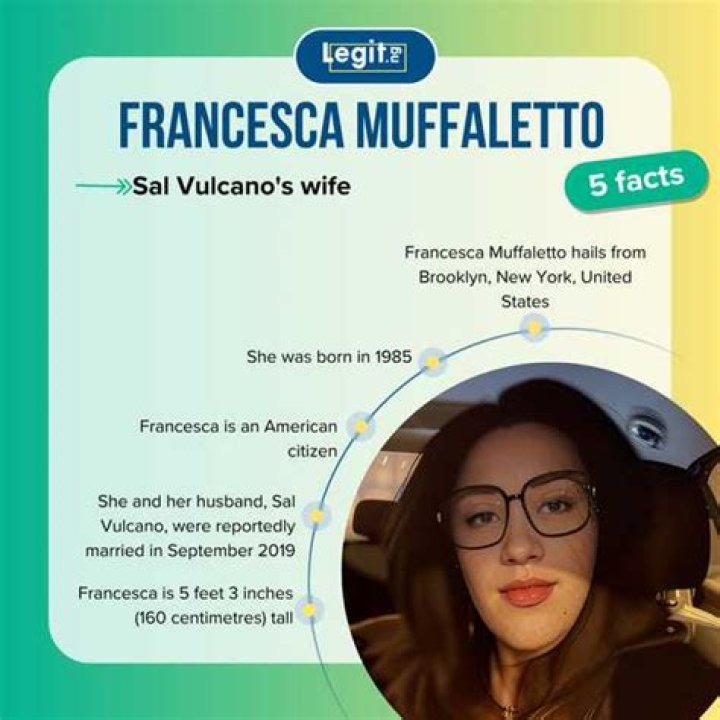 Sal Vulcano Married Francesca Muffaletto: A Closer Look at Their Relationship
