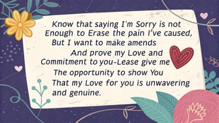 Sorry Quotes to Wife: Expressing Love and Regret